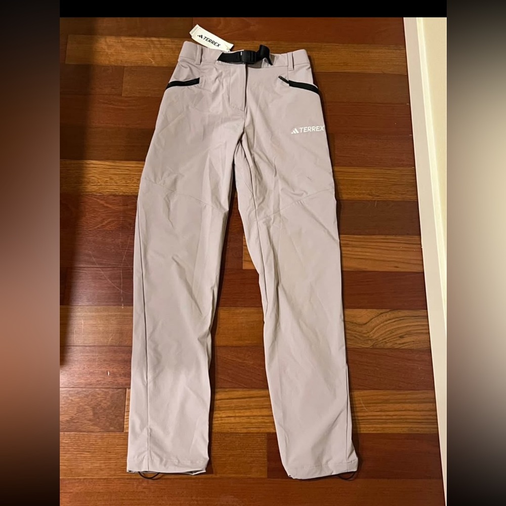Adidas Terrex Light Gray Outdoor Pants